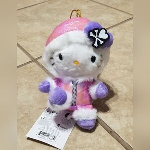 Tokidoki x Hello Kitty In Winter Puffer Jacket 5.5 Inch Plush Ornament